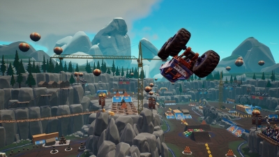 Screen ze hry Hot Wheels Monster Trucks: Stunt Mayhem