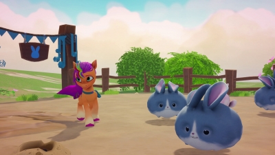 Screen ze hry My Little Pony: A Zephyr Heights Mystery