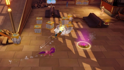 Screen ze hry My Little Pony: A Zephyr Heights Mystery