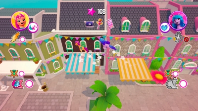 Screen ze hry My Little Pony: A Zephyr Heights Mystery