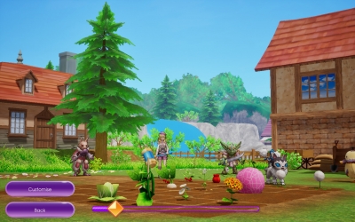 Screen ze hry Piczle Cross: Rune Factory