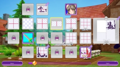 Screen ze hry Piczle Cross: Rune Factory