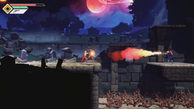 Screen ze hry Space Adventure Cobra: The Awakening