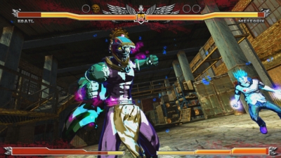 Screen ze hry Tzompantli