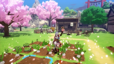 Screen ze hry Rune Factory: Guardians of Azuma