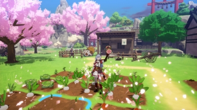 Screen ze hry Rune Factory: Guardians of Azuma