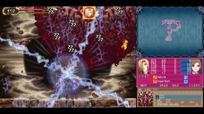 Screen ze hry Castlevania Dominus Collection