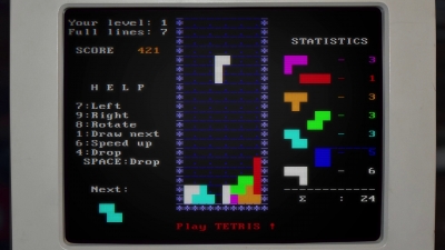 Screen ze hry Tetris Forever