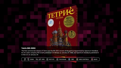 Screen ze hry Tetris Forever