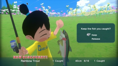 Screen ze hry Natsu-Mon: 20th Century Summer Kid