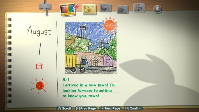 Screen ze hry Natsu-Mon: 20th Century Summer Kid