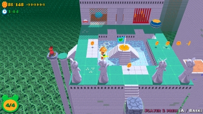 Screen ze hry Frogun Encore