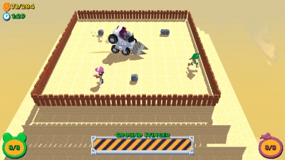 Screen ze hry Frogun Encore