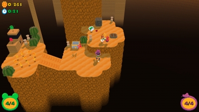 Screen ze hry Frogun Encore