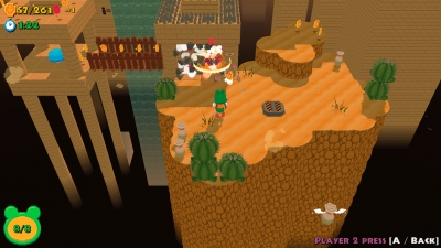 Screen ze hry Frogun Encore