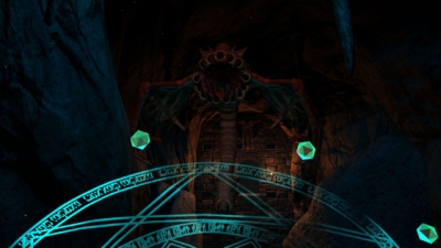 Screen ze hry Shadowgate VR: The Mines of Mythrok