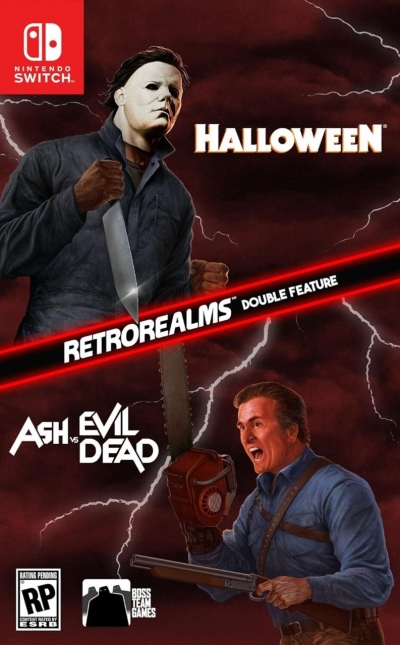Artwork ke he RetroRealms Double Feature: Halloween and Ash vs Evil Dead