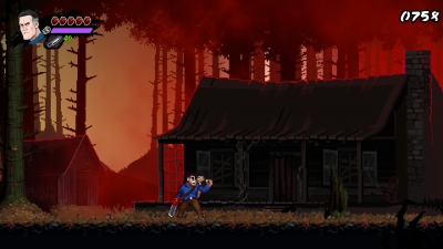 Screen ze hry RetroRealms: Ash vs Evil Dead