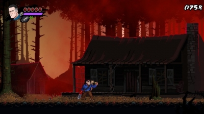 Screen ze hry RetroRealms: Ash vs Evil Dead