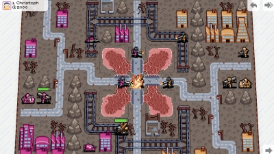 Screen ze hry Athena Crisis