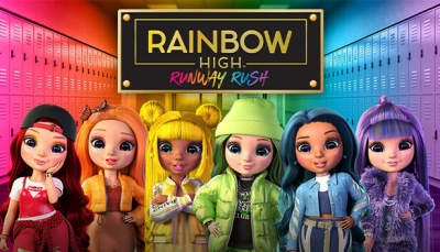 Artwork ke hře Rainbow High: Runway Rush