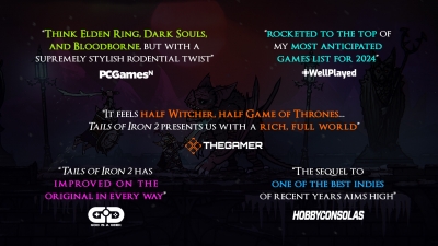 Screen ze hry Tails of Iron II: Whiskers of Winter