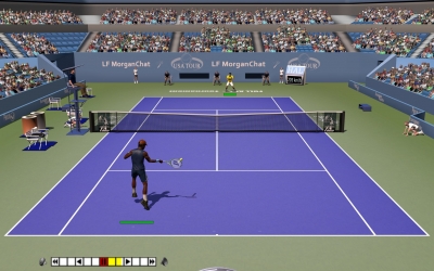 Screen ze hry Full Ace Tennis Simulator