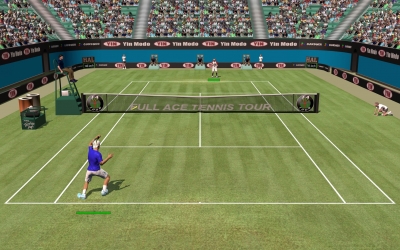 Screen ze hry Full Ace Tennis Simulator
