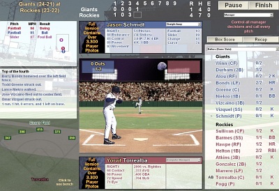Screen Baseball Mogul 2007