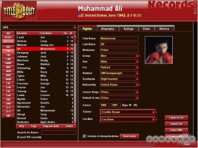 Screen Title Bout Championship Boxing