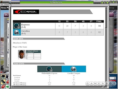 Screen Total Pro Football
