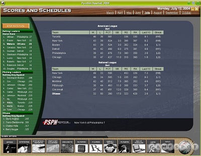Screen PureSim Baseball 2004