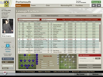 Screen Total Club Manager �06