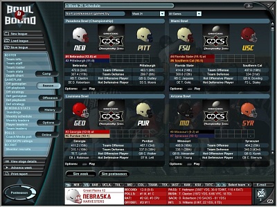 Screen Bowl Bound College Football