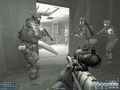 Screen ze hry Tom Clancy´s Rainbow Six: Lockdown
