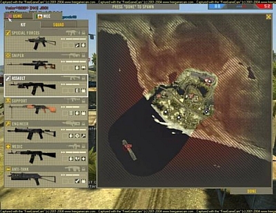 Screen ze hry Battlefield 2