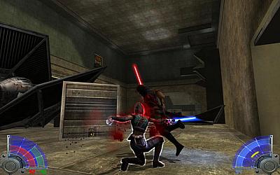 Screen ze hry Star Wars Jedi Knight: Jedi Academy