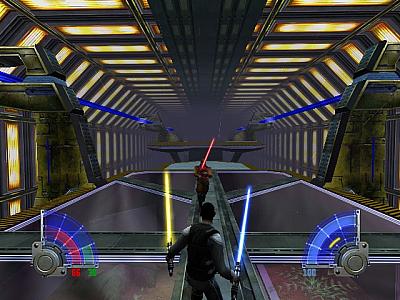 Screen ze hry Star Wars Jedi Knight: Jedi Academy