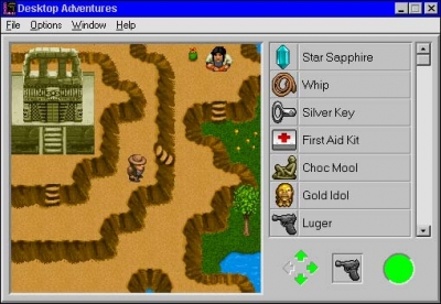 Screen ze hry Indiana Jones and His Desktop Adventures