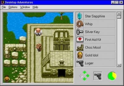 Screen ze hry Indiana Jones and His Desktop Adventures