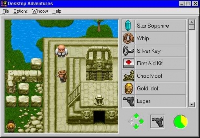 Screen ze hry Indiana Jones and His Desktop Adventures