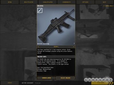 Screen Battlefield 2: Special Forces