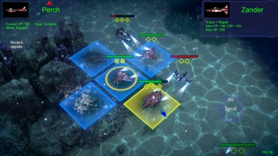 Screen ze hry Underwater Wars