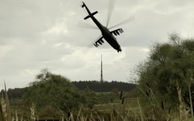 Screen ze hry ArmA 2