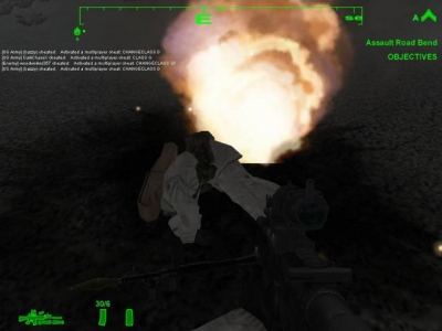 Screen ze hry Americas Army: Special Forces