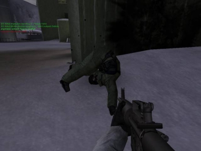 Screen ze hry Americas Army: Special Forces