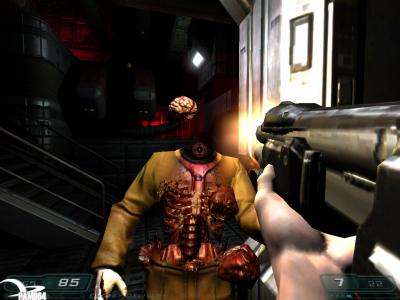 Screen ze hry Doom 3