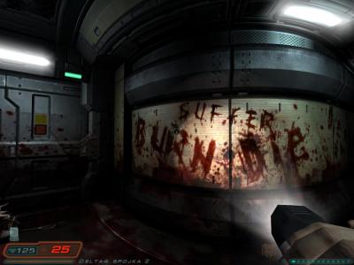 Screen ze hry Doom 3