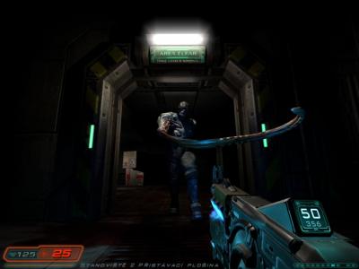 Screen ze hry Doom 3