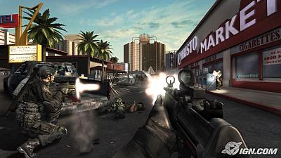 Screen ze hry Tom Clancy´s Rainbow Six: Vegas